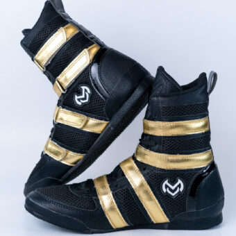 Botas de Box Negro-Dorado